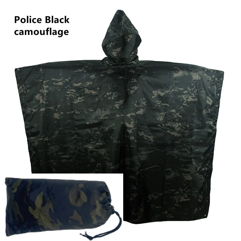 TactiShield Camo Rain Poncho