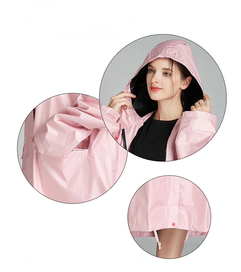 All-Weather Teflon-Coated Nylon Raincoat