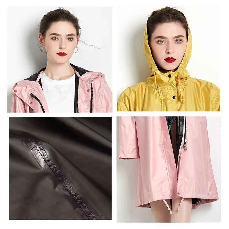 All-Weather Teflon-Coated Nylon Raincoat