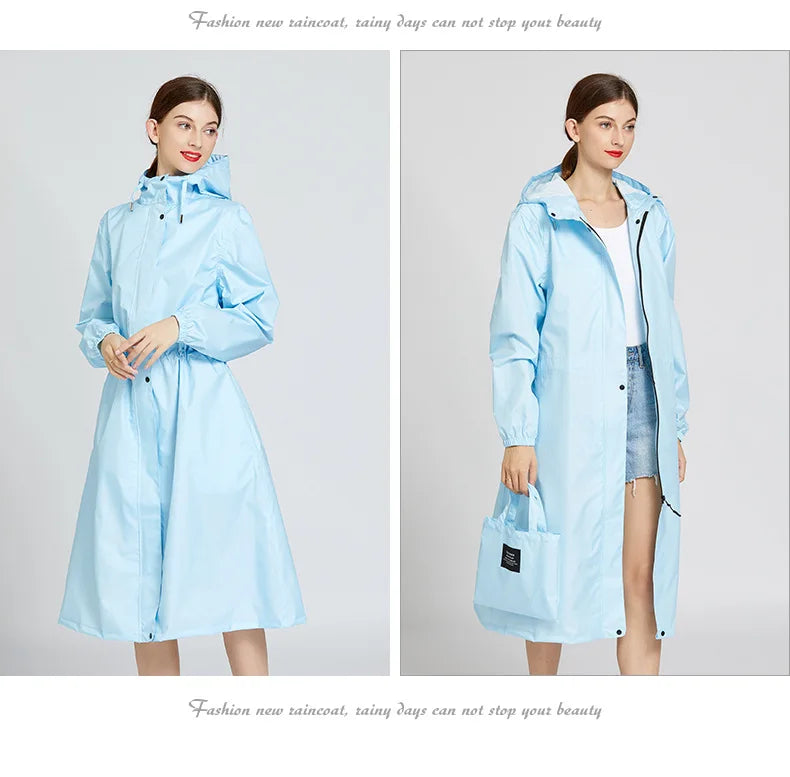 ClearStyle Belted Transparent Raincoat