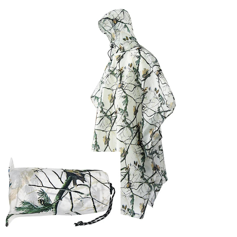 TactiShield Camo Rain Poncho