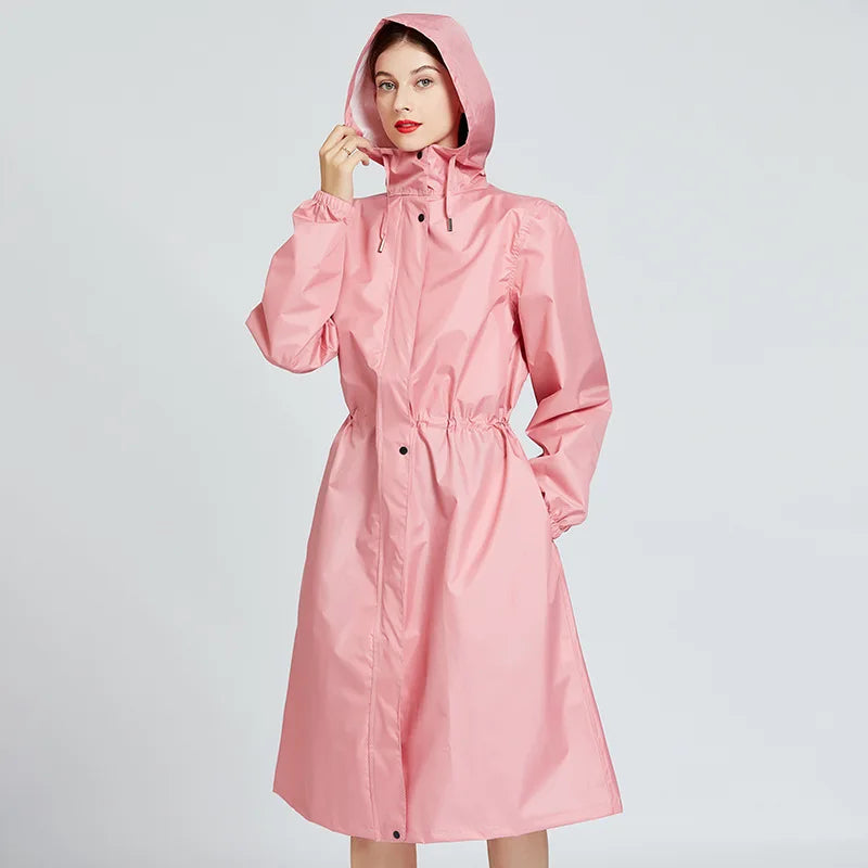 ClearStyle Belted Transparent Raincoat