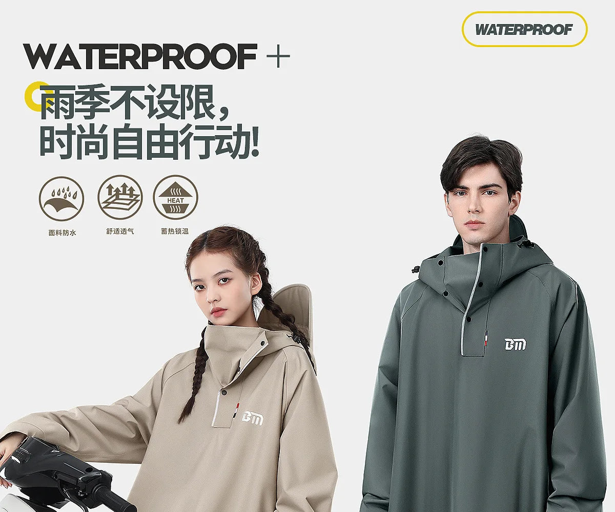 RideGuard Pro: Extended Waterproof Poncho