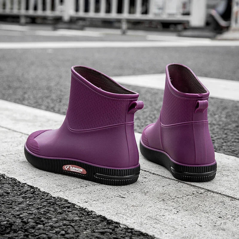 Ankle Rain Boots