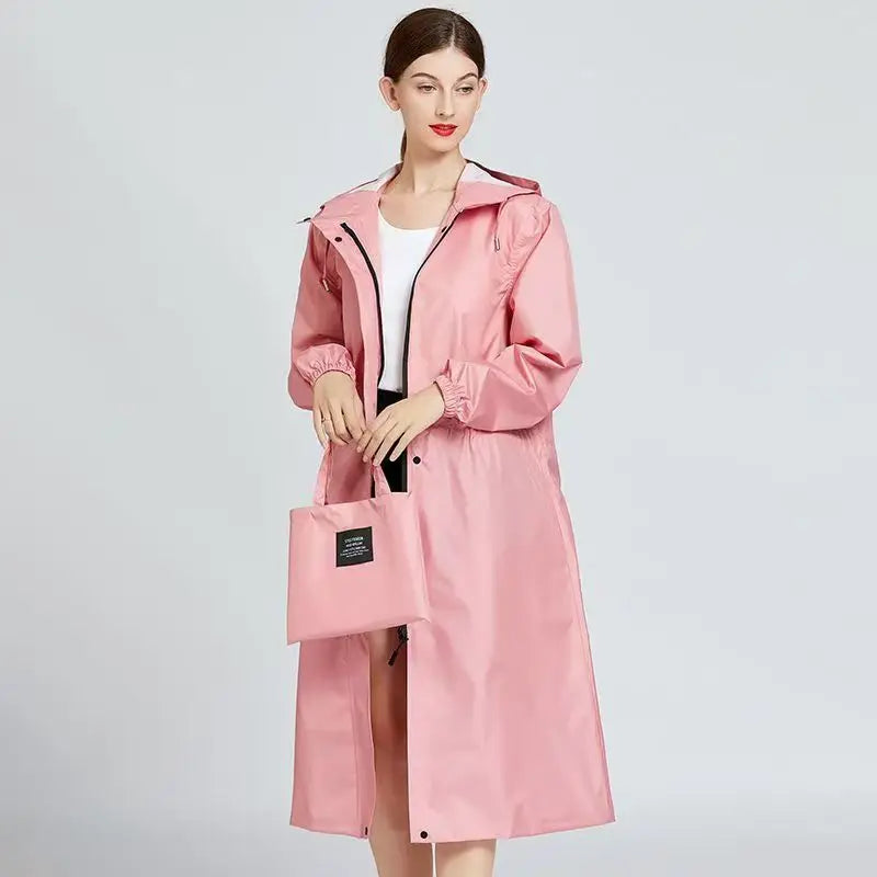 ClearStyle Belted Transparent Raincoat