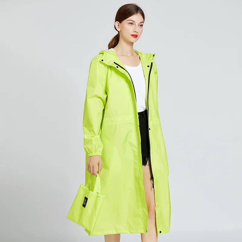 ClearStyle Belted Transparent Raincoat