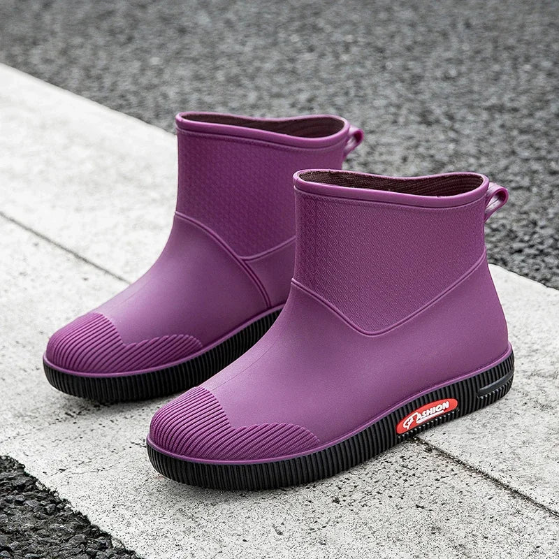 Ankle Rain Boots