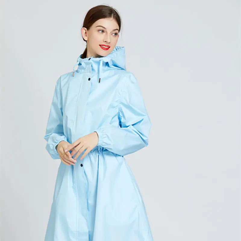 ClearStyle Belted Transparent Raincoat