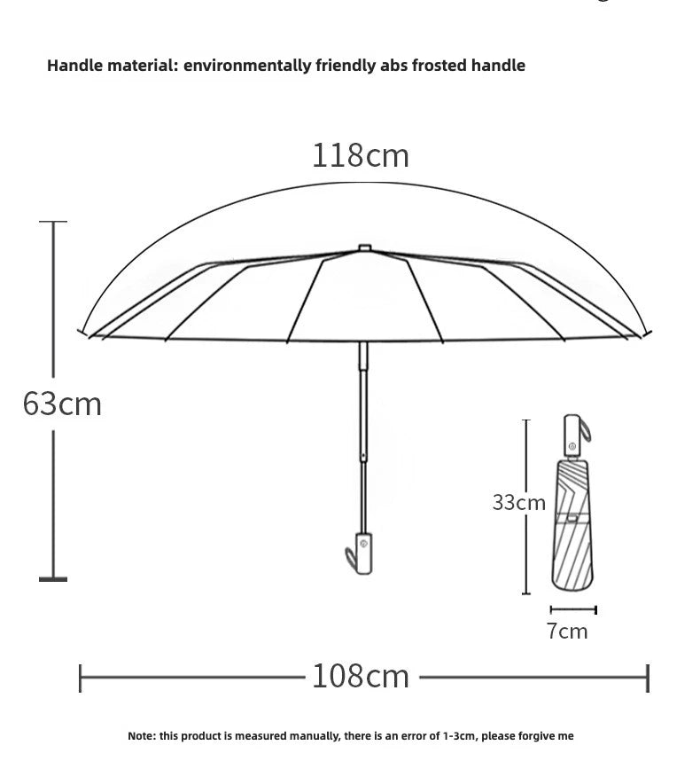 FLEX&amp;COZY® Anti-storm Automatic Umbrella – 144-108